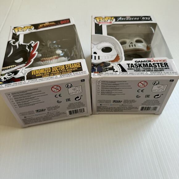 Funko Pop 602 Venomized Doctor Strange 632 Gamerverse Taskmaster - Picture 2 of 8